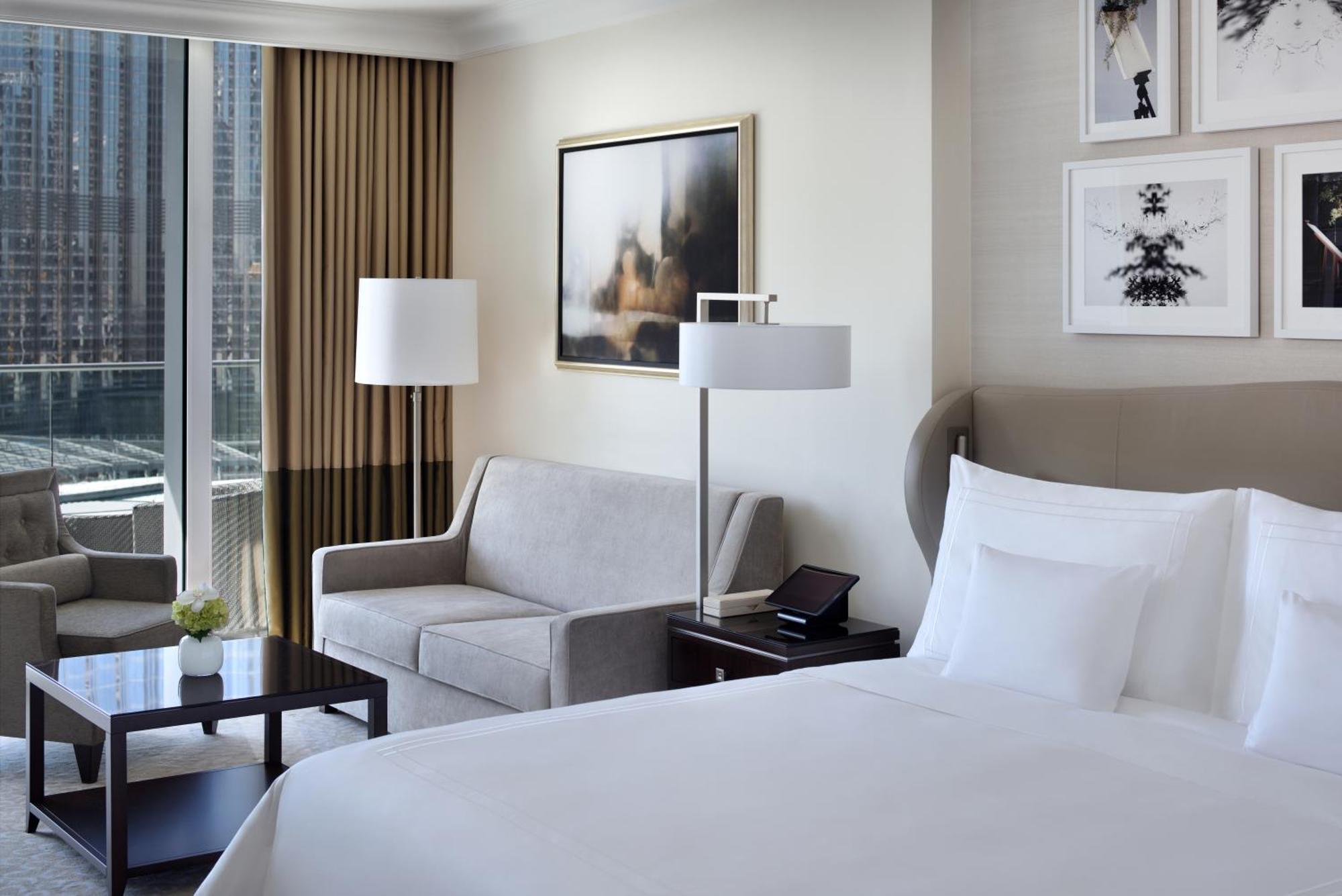 Grand Club Kamer met Kingsize Bed - Uitzicht op de Burj