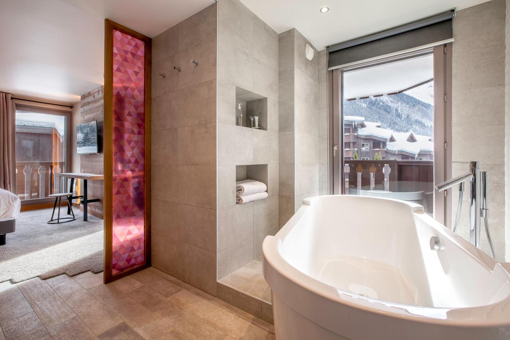 Habitación Doble Privilege con vistas al Mont Blanc