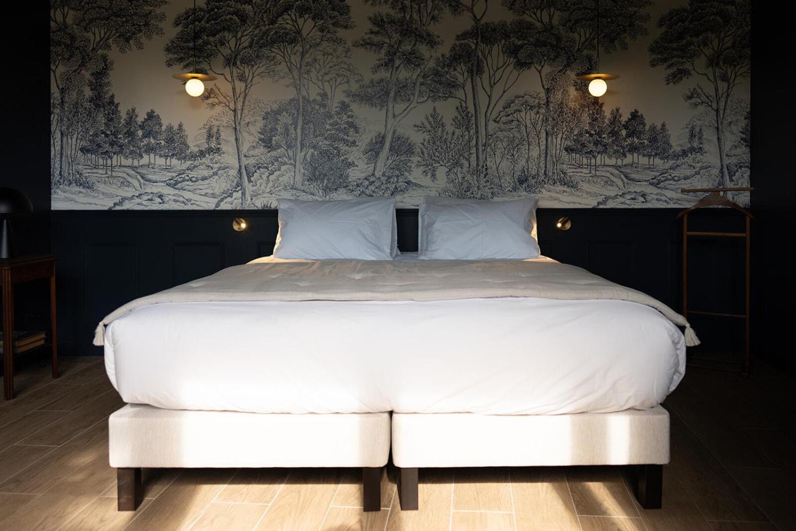 Chambre Lits Jumeaux Standard avec Vue sur Jardin