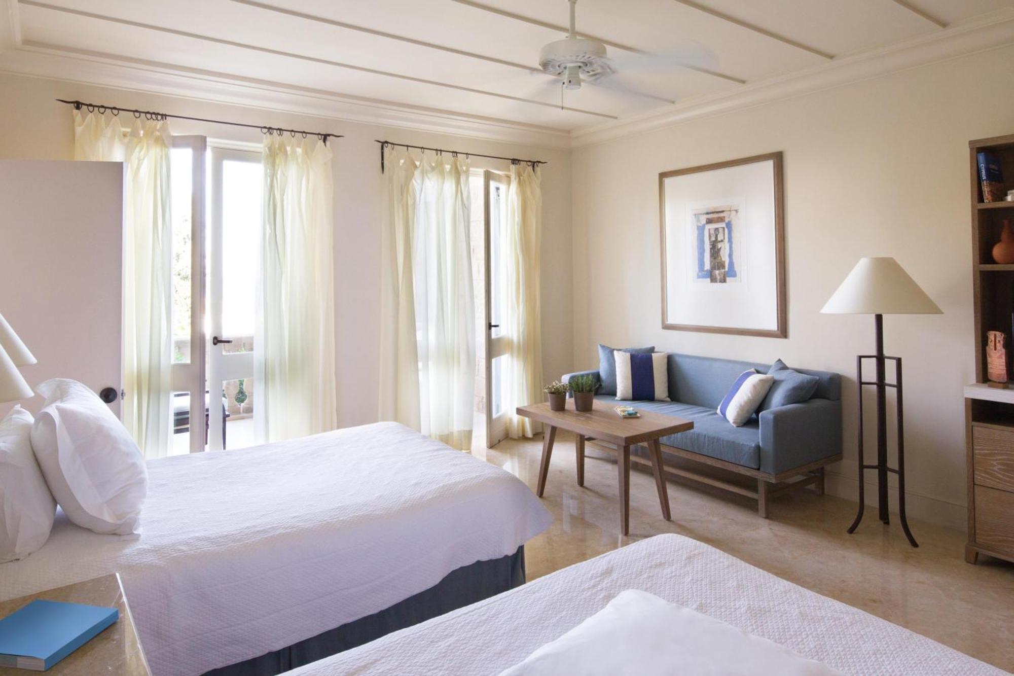 Onderling Verbonden Tuin Studio Suites met Uitzicht op Zee
