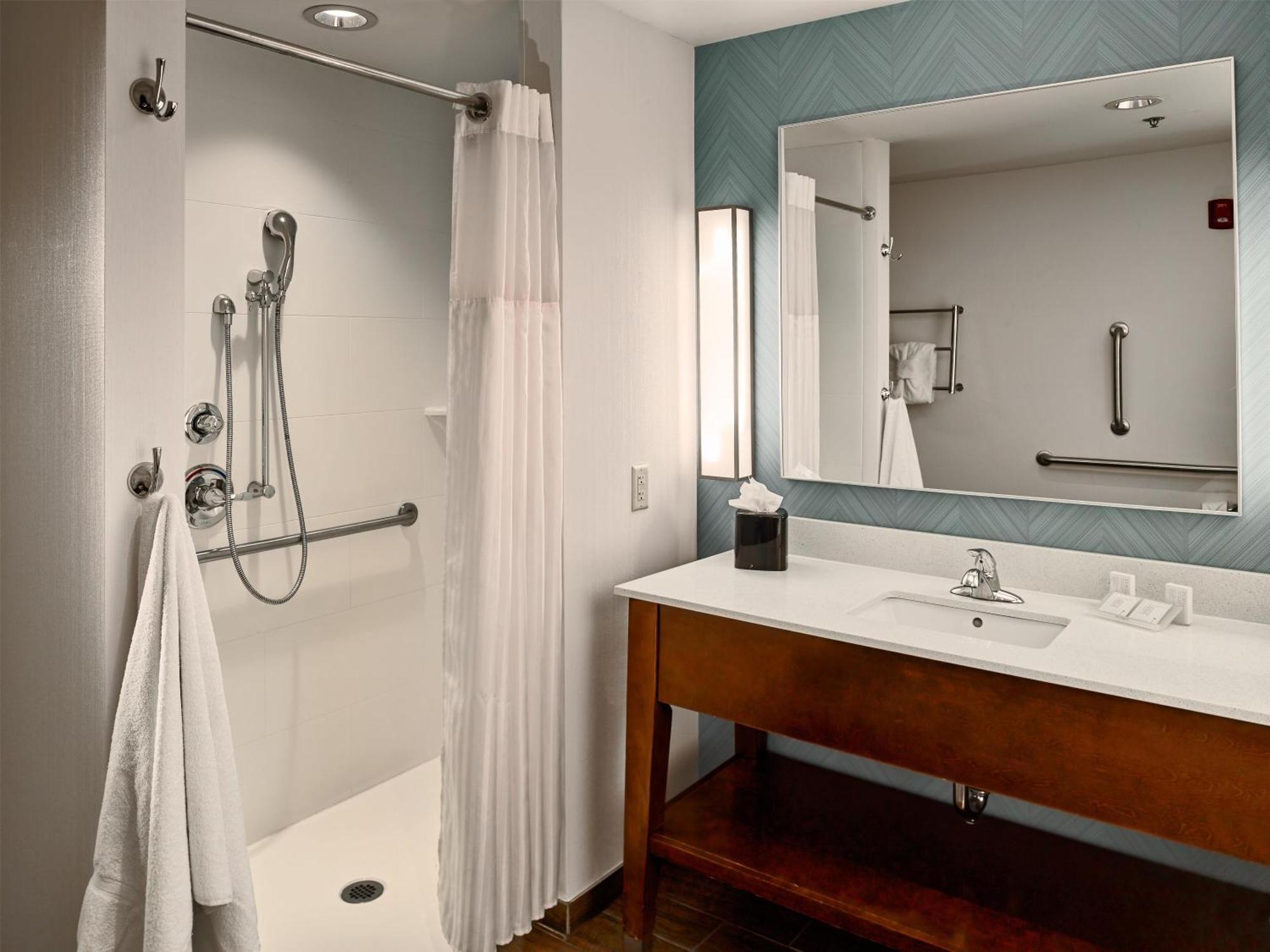 King Suite with Sofa Bed - Mobility Accessible with Roll In Shower