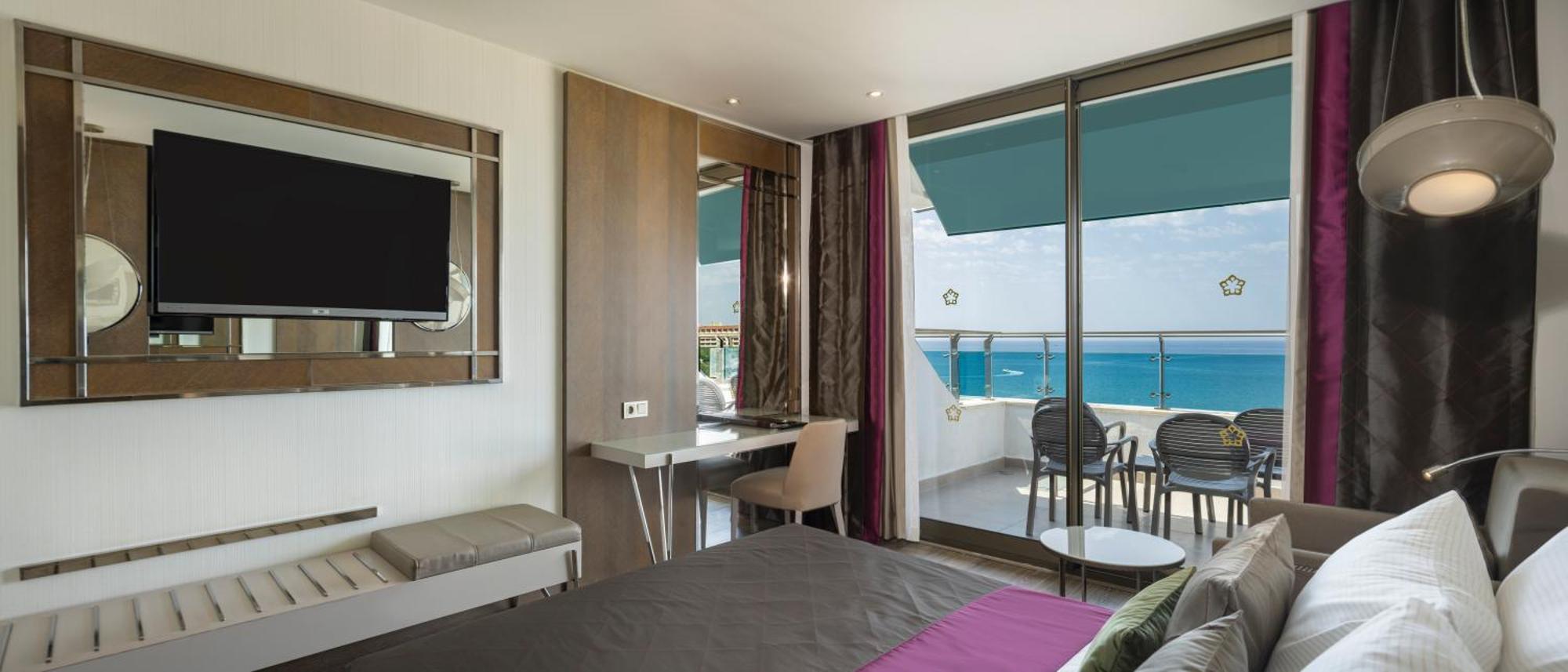 Habitación Familiar con vistas al mar