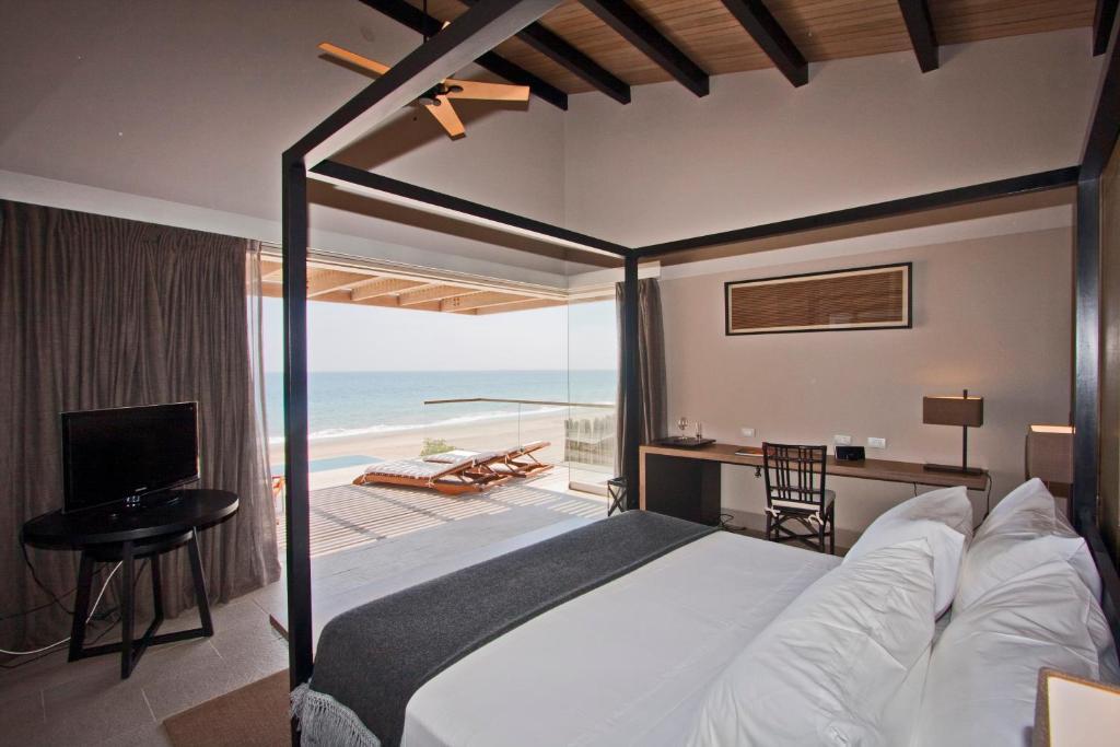 Poolvilla am Strand