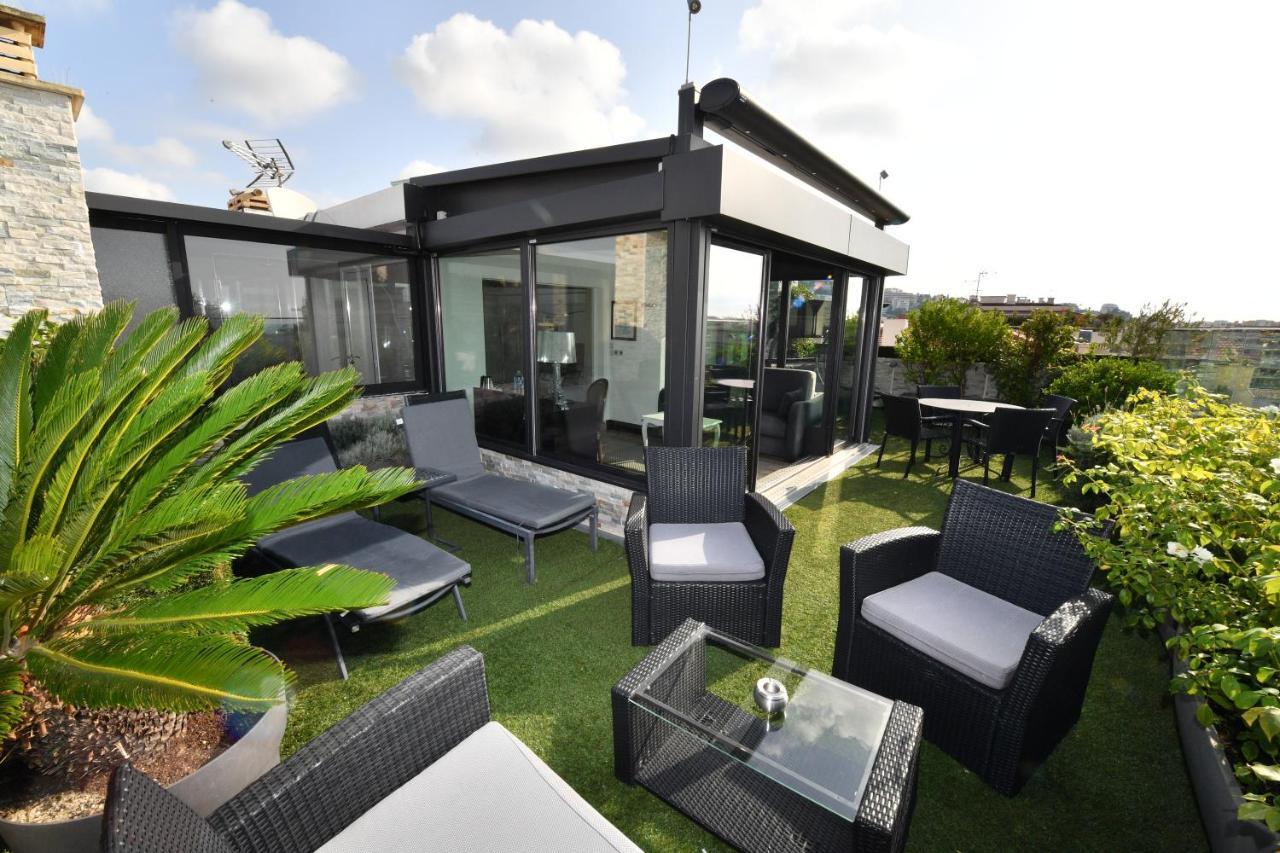 Penthouse-Suite mit Terrasse