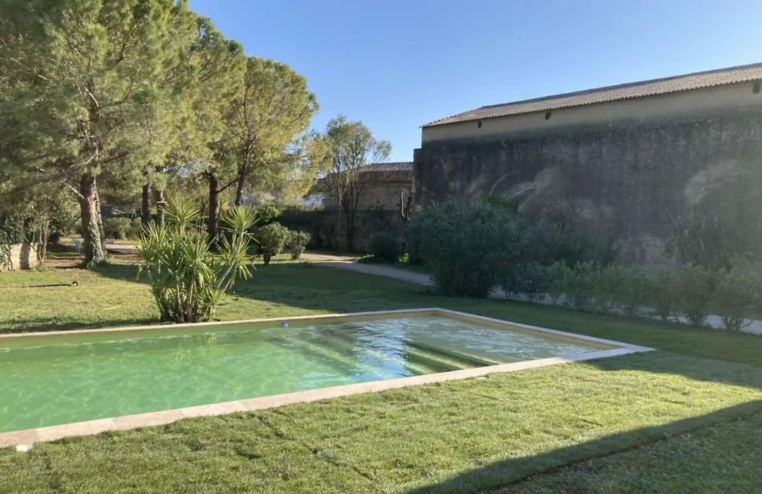 Le Patio, chambres d hôtes pour adultes en Camargue, possibilité de naturisme à la piscine,-1