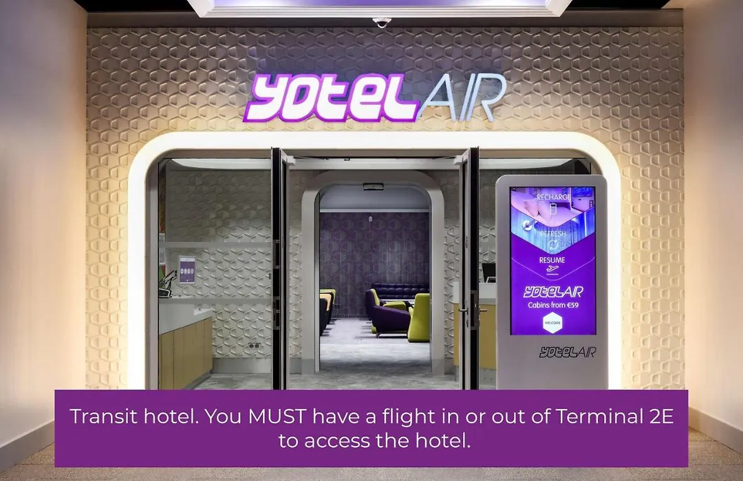 Yotelair Paris Cdg - Transit Hotel - Terminal 2E-1