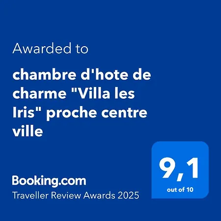 chambre d'hote de charme Villa les Iris proche centre ville-2