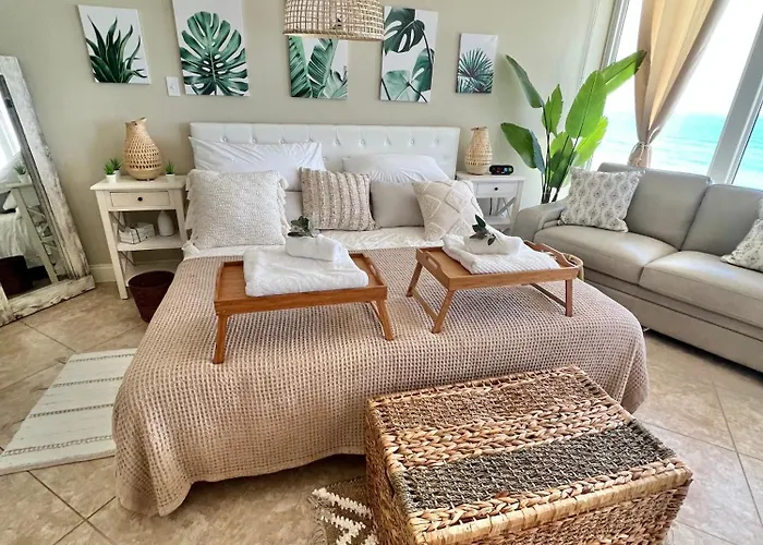 Penthouse Beach Oasis 704 Lovely Daytona Ocean Front Incredible Ocean View