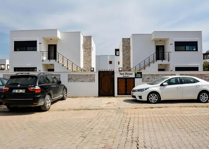 300M To Beach 2 Bedroom Upstairs Flat With Pool A2 - Yeni Dunya Bodrum
