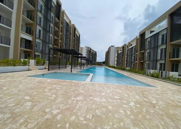 Ronya One Bedroom Pool And Barbacoa Las Canas Residential Close To The Airport Veron Punta Cana