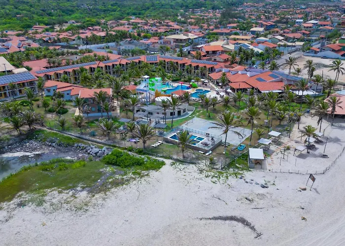 Jangadeiro Praia Hotel Resort - Parque Aquático e Pé na Areia Aquiraz