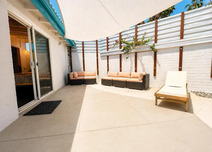 A Place in the Sun: Adults-Only Midcentury Boutique with Heated Pool