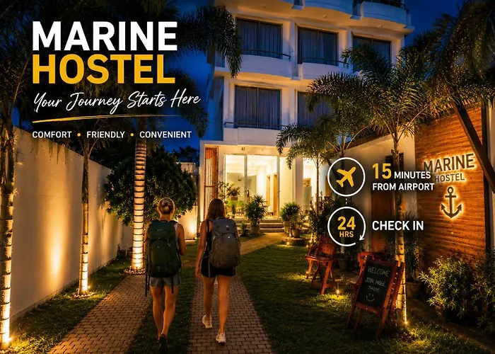 Marine Hostel At Negombo Beach