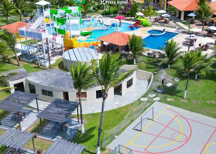 Jangadeiro Praia Hotel Resort - Parque Aquático e Pé na Areia Aquiraz